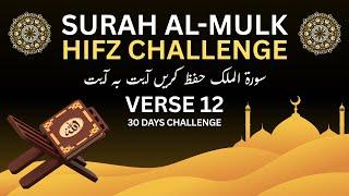 Surah Al-Mulk Hifz Challenge | Verse 12 | Memorize One Verse Each Day | Hafiz Moazam Faiz