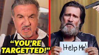 "RUN AWAY!" Sylvester Stallone WARNS Jim Carrey About Hollywood