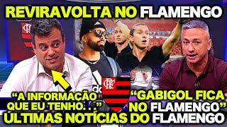 JORNALISTA TROUXE A INFORMAÇÃO! REVIRAVOLTA no FLAMENGO ! GABIGOL VAI RENOVAR COM O MENGÃO ?