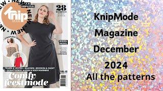 #KnipMode 12/2024 #KnipModeMagazine Flip through #FaitMain #sewingMagazine #knip #fashionstyle