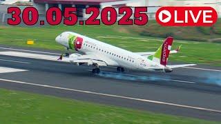 LIVE ACTION From Madeira Island Airport 30.05.2025