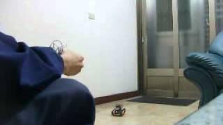 DIY TAMIYA Tracked Vehicle Controlled by Motion Remote