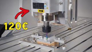 2,2 kW CNC China-Spindel im Test | Rundlauf & Aluminium fräsen