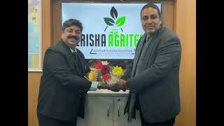 How the Team get welcomed in Erisha Agritech