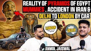 Mystery Of Pyramids,Mummies,Accident in Iran,Delhi To London By RoadFt. ​⁠@IndianBackpacker