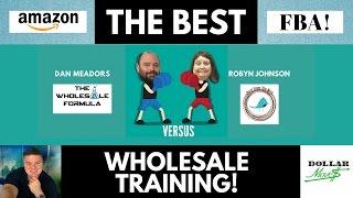 The Best Wholesale Course For Amazon FBA! | The Wholesale Formula vs. Unstoppable Amazon Academy!