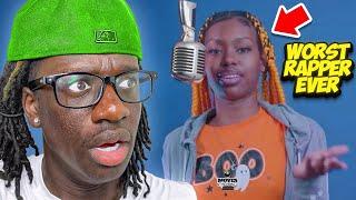 Meet The Worst Female Rapper Of All Time...(mega cringe)