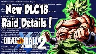 Xenoverse 2 New DLC 18 Raid With A Lot Of Rewards