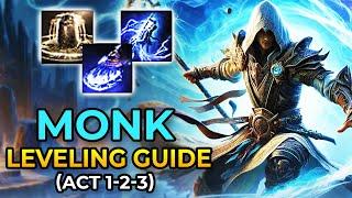 Ultimate MONK Leveling Build - Path of Exile 2 Guide (Acts 1,2,3)