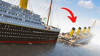 Titanic VS Ships and Boats HEAD ON Destruction! Teardown Gameplay