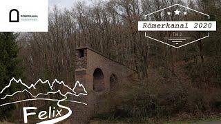 Römerkanal Wanderweg Teil 3 / Aquädukt bei Vussem / Hardtburg / starker Wind