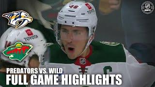 Nashville Predators vs. Minnesota Wild | Full Game Highlights | ESPN NHL