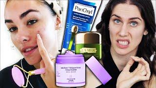 Reacting To Madison Beer’s $500 Acne Skincare Routine