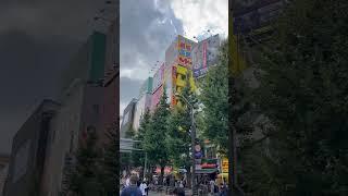 Район электроники, аниме, и хентай #japan #tokyo #akihabara #anime