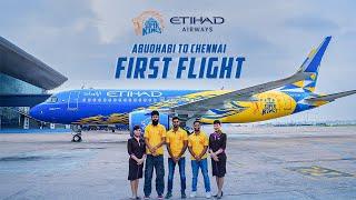 Taking off in Yellow: The CSK x Etihad Special Flight