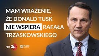 Radosław Sikorski: wybory prezydenckie rozstrzygną się na prawo od nas, ja biorę więcej