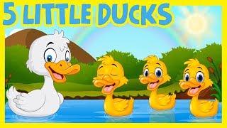 5 LITTLE DUCKS WENT OUT ONE DAY REPEAT  Superhero Sing Along Songs For Kids