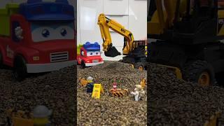 excavator car truck assemble seeds