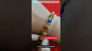 Citrine Rudraksha bracelet #shorts