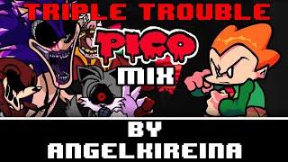 Friday Night Funkin' - Triple Trouble [Pico Mix] | (FNF Mod)