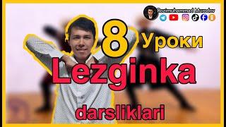 Lezginkda darsliklar 8-qism | Уроки лезгинка часть 8 |Ro'zimuhammad Murodov R.M