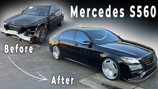 I BOUGHT A WRECKED 2019 MERCEDES S560 FOR MYSELF