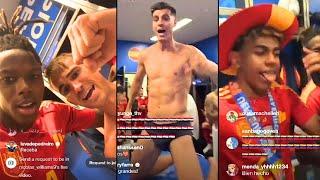  Spain Players Crazy Dressing Room Celebration After Winning Euro 2024  | England | Reactions