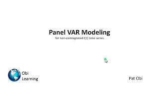 Panel VAR Modeling