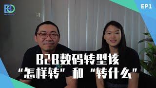 [EP1 数码转型123]  -  B2B数码转型该“怎样转”和“转什么”？Digital Transformation 123 EP1