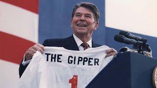 President Ronald Reagan, Win one for the Gipper!