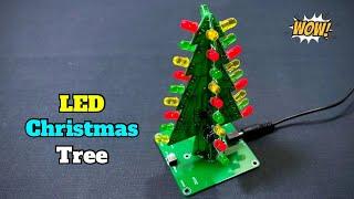 LED Christmas Tree | DIY Christmas tree | Electronic Projects