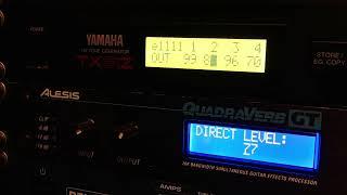 A classic DX-7 80´s EP sound with Yamaha TX-81z and Alesis Quadraverb GT