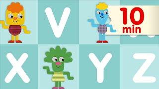 The Alphabet Chant + More | ABC Songs for Preschool | Super Simple Songs