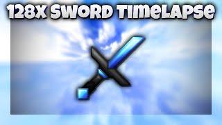 First 128x Sword Timelapse | Texture Pack Timelapse