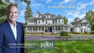 20 Hartshorne Lane, Rumson NJ,  presented by Thomas McCormack & Resources Real Estate