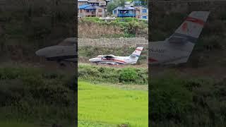 Summit Air ready to fly from simikot #traveldesire #traveldestinations #youtubeshorts