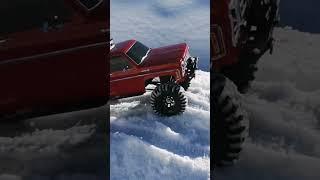 traxxas#trx4#chevy#cheyenne#k10#scale#rc#crawler#snow#pickup#