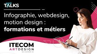 Infographie, webdesign, motion design… Quelles formations ? Quels métiers ? - by digiSchool