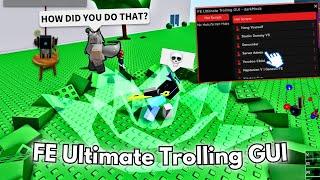 Roblox FE Ultimate Trolling GUI Script  INSANE *BEST* Roblox UTG Trolling & Sus Scripts GUI⭐2023