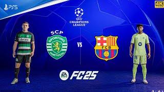 FC 25 - Barcelona Vs Sporting CP - Ft.Gyökeres,Yamal | UEFA UCL 24/25 FINAL | PS5™ [4K60]