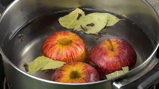 Cuoci le mele in acqua bollente: il rimedio della nonna per sgonfiarsi e depurarsi