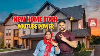 FINALLY HAMARA NEW GHAR BAN GAYA||YOUTUBE INCOME POWER#ad #dailyvlog