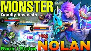 Monster Nolan Deadly Assassin - Top 1 Global Nolan by SkyWill - Mobile Legends