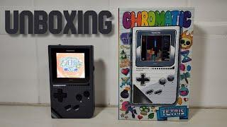 Modretro Chromatic unboxing and gameplay