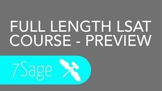 Online LSAT Course Preview - 7Sage LSAT