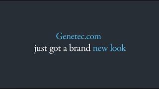 Visit the new Genetec.com