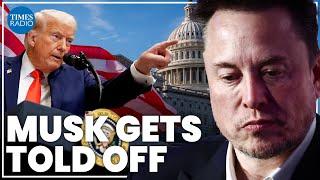 Trump gives Elon Musk his first ‘slap on the wrist’