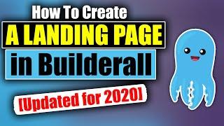 How To Create A Landing Page in Builderall [Updated for 2020]