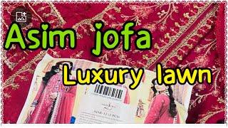 Another beautiful code of Asim jofa luxury lawn collection |hit code