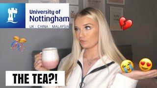 HONEST REVIEW: FIRST YEAR AT THE UNIVERSITY OF NOTTINGHAM